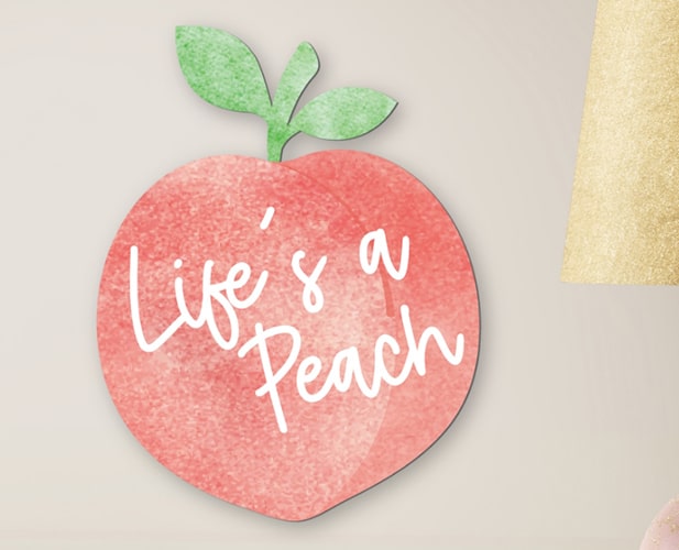 Life’s a peach