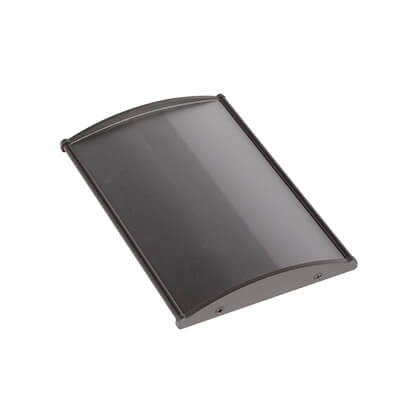 curved frame with lens