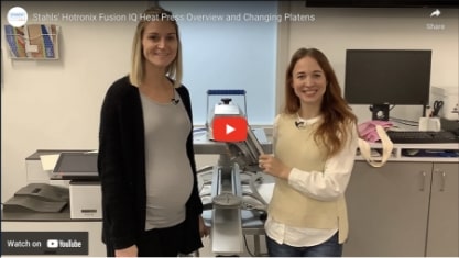 Stalls’ Hotronix Fusion IQ Heat Press Overview and Changing Platens