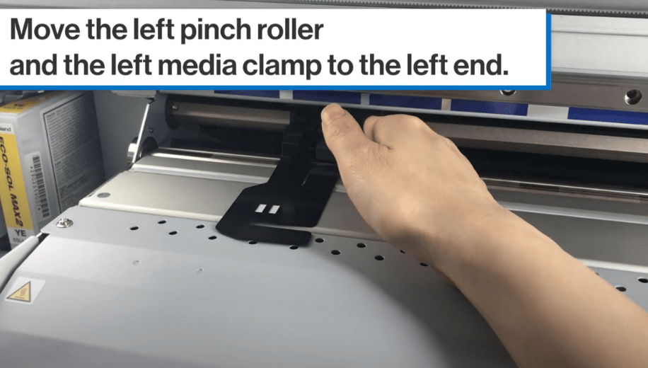 Roland BN2 Series Printer & Cutter Setting Up Sheet Media
