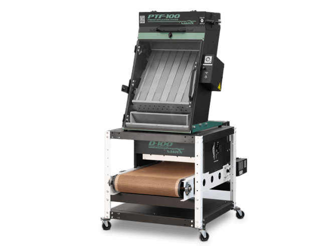 shakers, dryers and curing machines